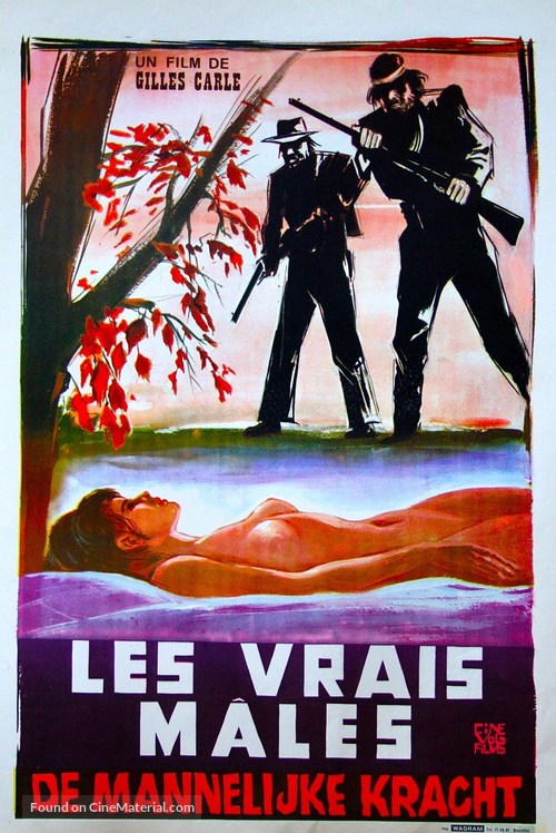 Les m&acirc;les - Belgian Movie Poster