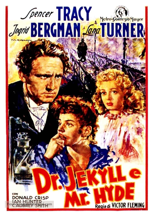 Dr. Jekyll and Mr. Hyde - Italian Movie Poster