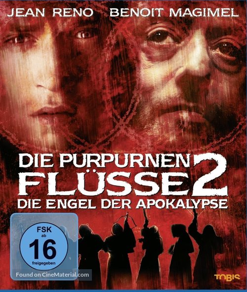 Crimson Rivers 2 - German Blu-Ray movie cover
