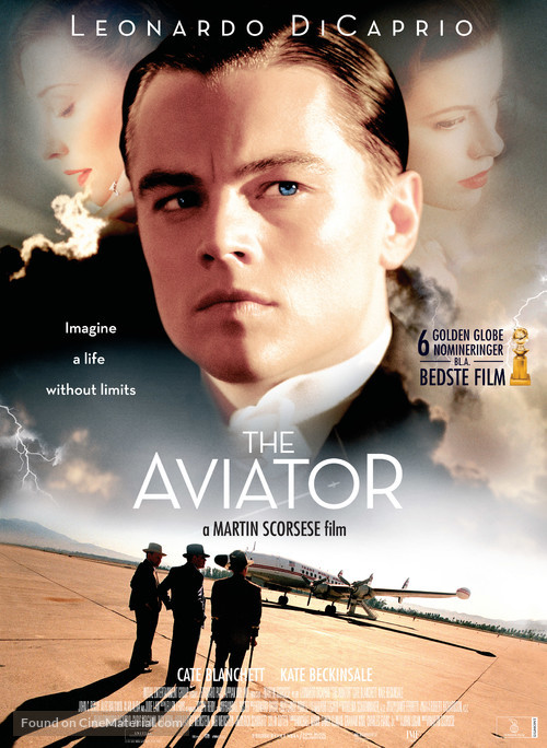 The Aviator - Swedish Movie Poster