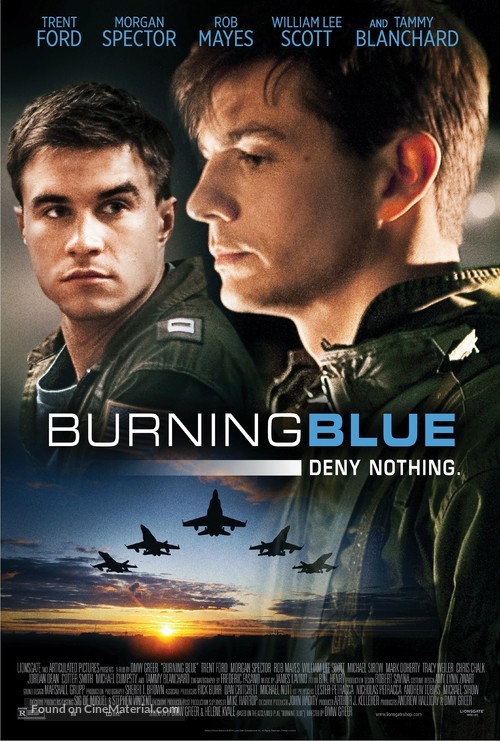 Burning Blue - Movie Poster