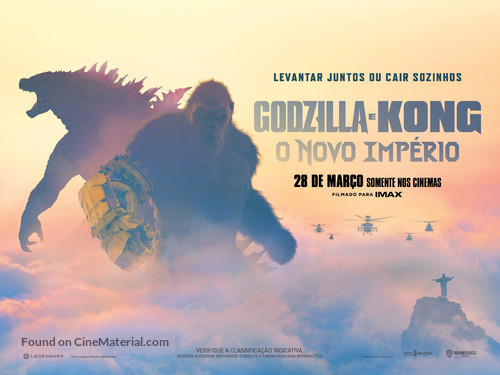 Godzilla x Kong: The New Empire - Brazilian Movie Poster