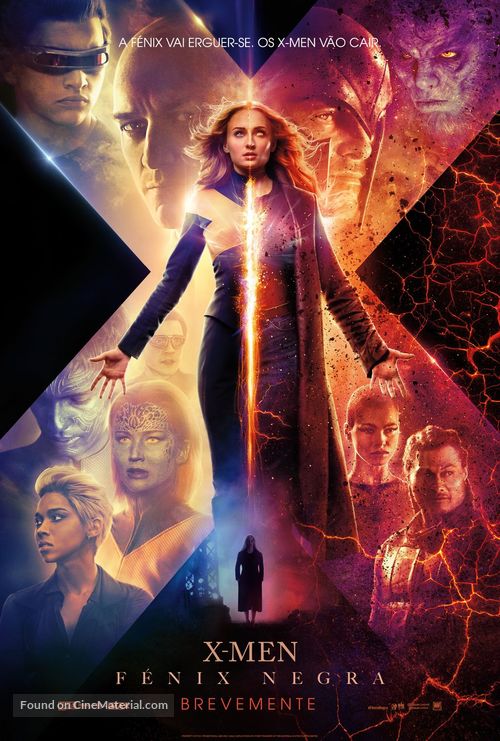 Dark Phoenix - Portuguese Movie Poster