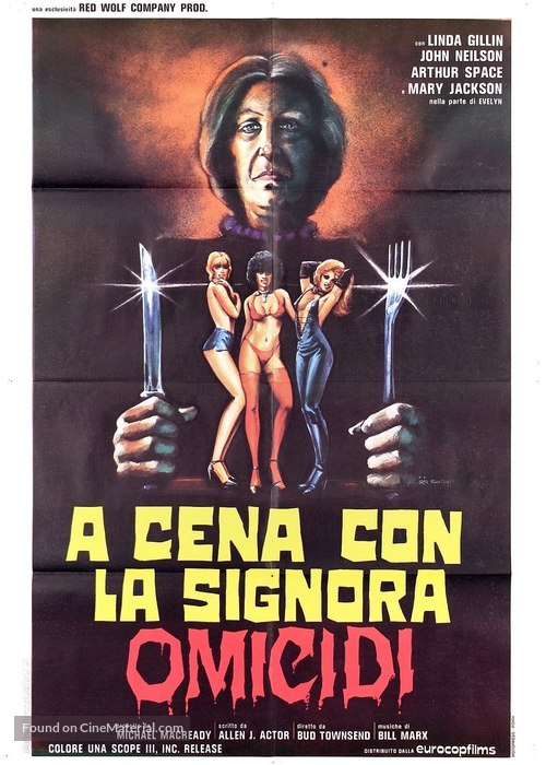 Terror House - Italian Movie Poster