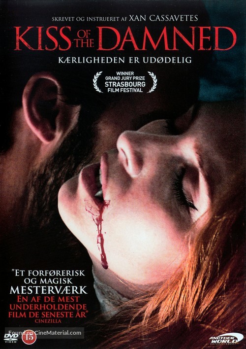 Kiss of the Damned - Danish DVD movie cover