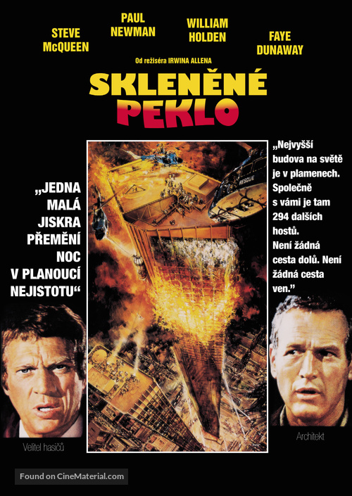 The Towering Inferno - Czech Movie Cover