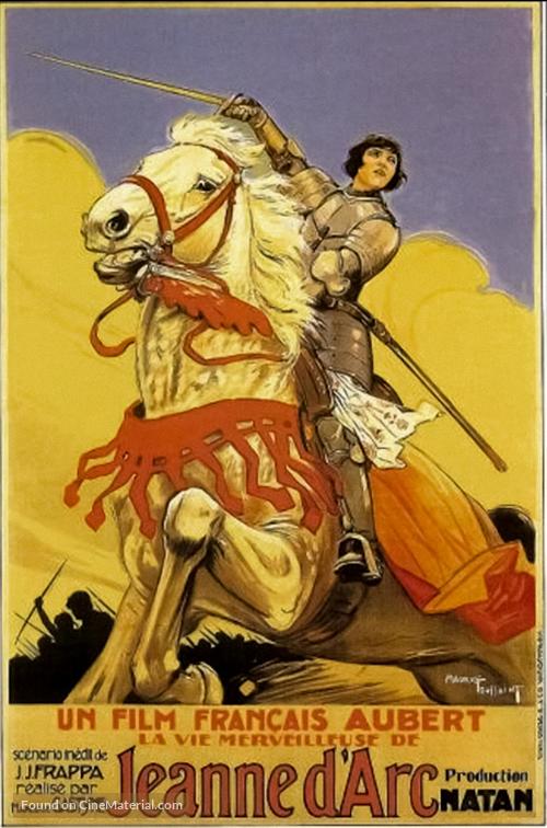 La merveilleuse vie de Jeanne d&#039;Arc - French Movie Poster