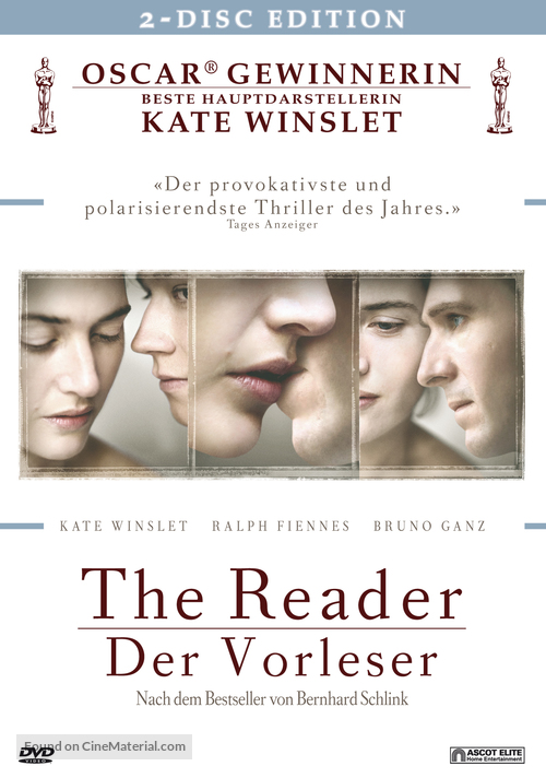 The Reader - Swiss DVD movie cover