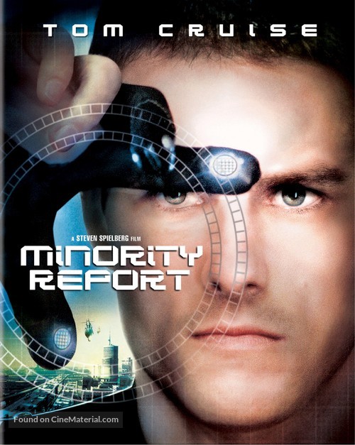 Minority Report - Canadian Blu-Ray movie cover