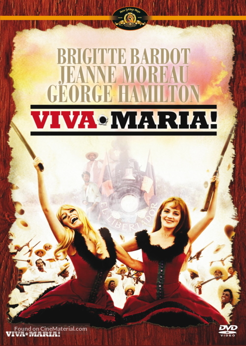 Viva Mar&iacute;a! - Czech DVD movie cover