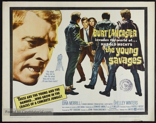 The Young Savages - Movie Poster