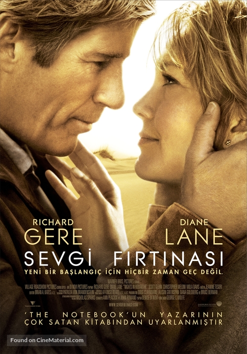 Nights in Rodanthe - Turkish Movie Poster