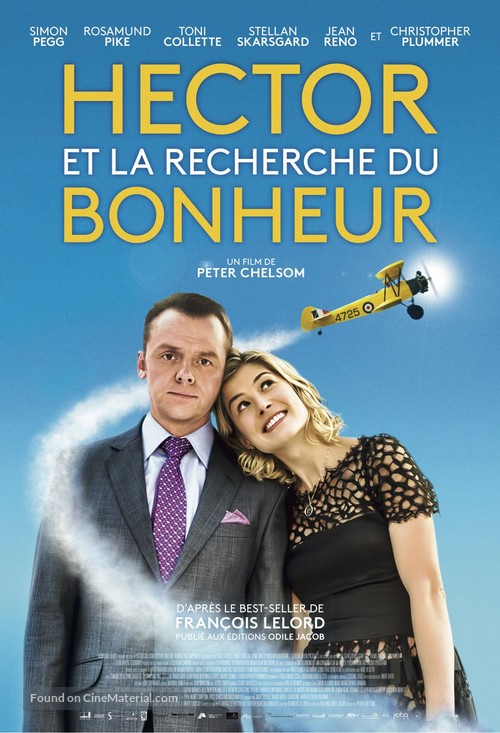 Hector and the Search for Happiness - French DVD movie cover