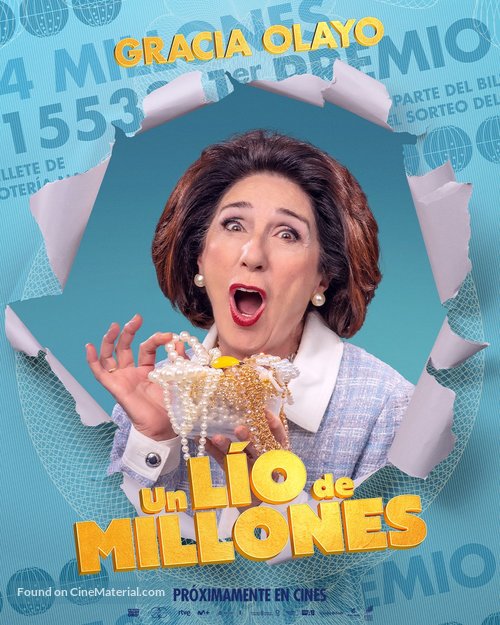 Un l&iacute;o de millones - Spanish Movie Poster