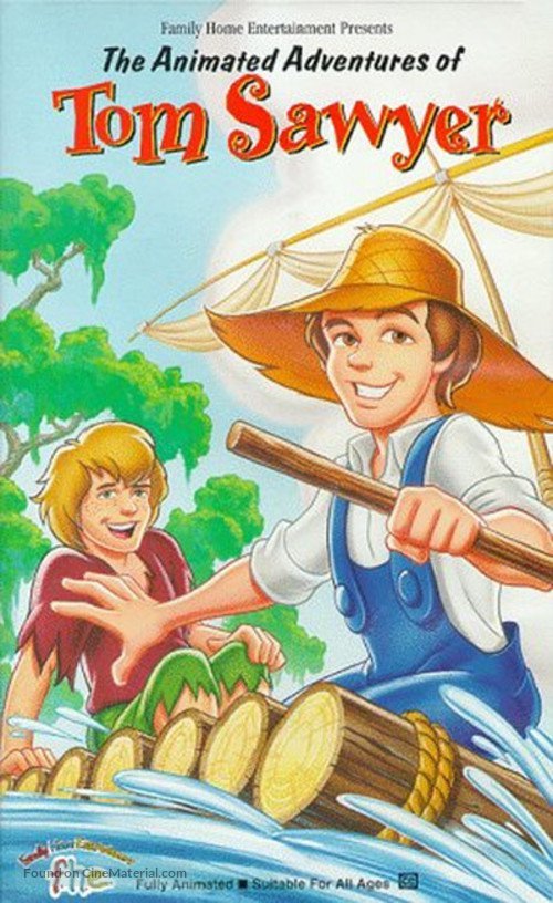 The Animated Adventures of Tom Sawyer - Movie Cover