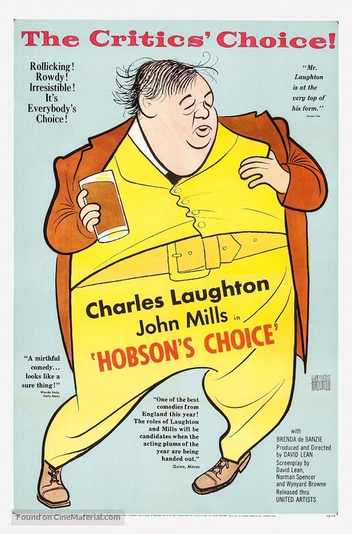 Hobson&#039;s Choice - Movie Poster