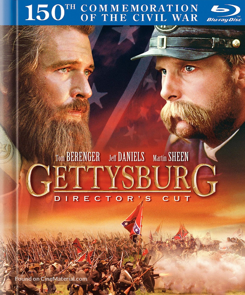 Gettysburg - Blu-Ray movie cover