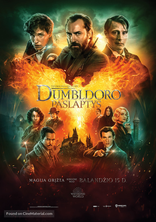 Fantastic Beasts: The Secrets of Dumbledore - Lithuanian Movie Poster