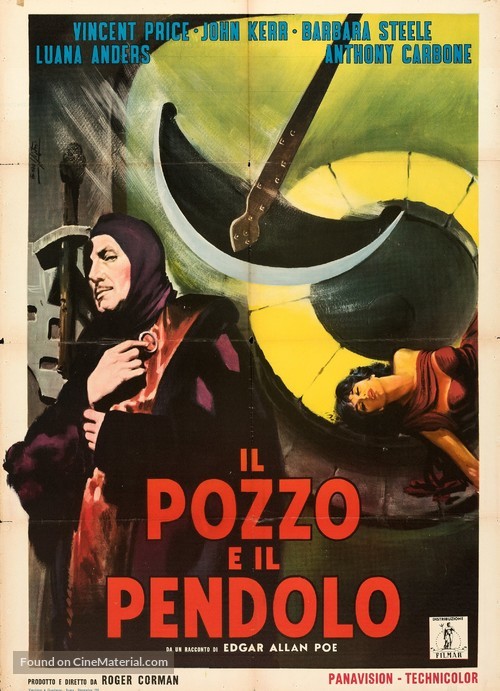 Pit and the Pendulum - Italian Movie Poster