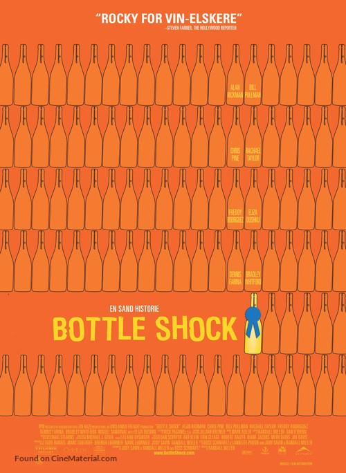 Bottle Shock - Danish Movie Poster