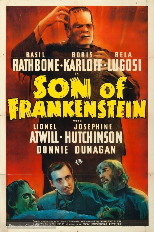 Son of Frankenstein - Movie Poster