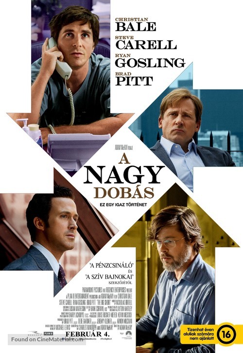 The Big Short - Hungarian Movie Poster