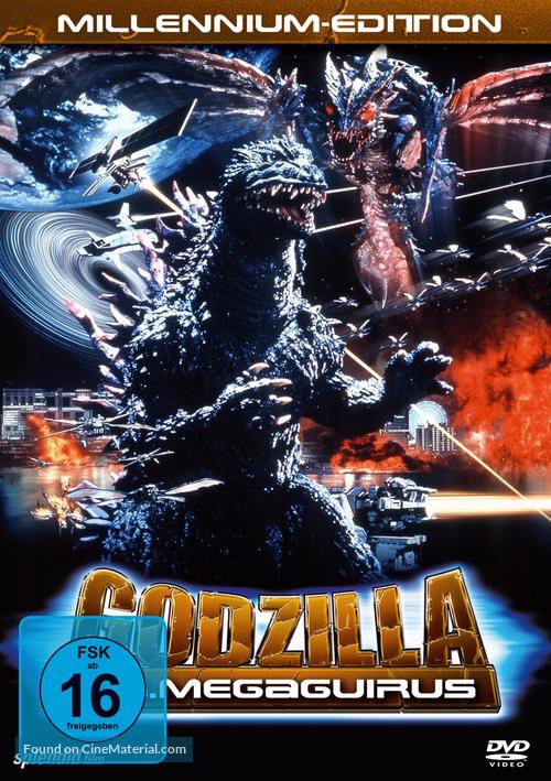 Gojira tai Megagirasu: J&icirc; sh&ocirc;metsu sakusen - German DVD movie cover