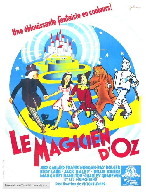 The Wizard of Oz - French Movie Poster