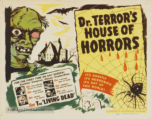 Dr. Terror&#039;s House of Horrors - Re-release movie poster