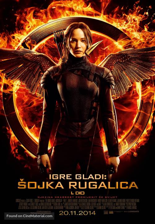 The Hunger Games: Mockingjay - Part 1 - Croatian Movie Poster