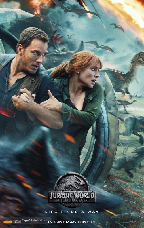 Jurassic World: Fallen Kingdom - Australian Movie Poster