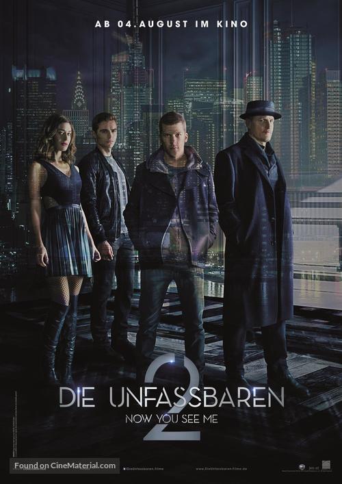 Now You See Me 2 - German Movie Poster
