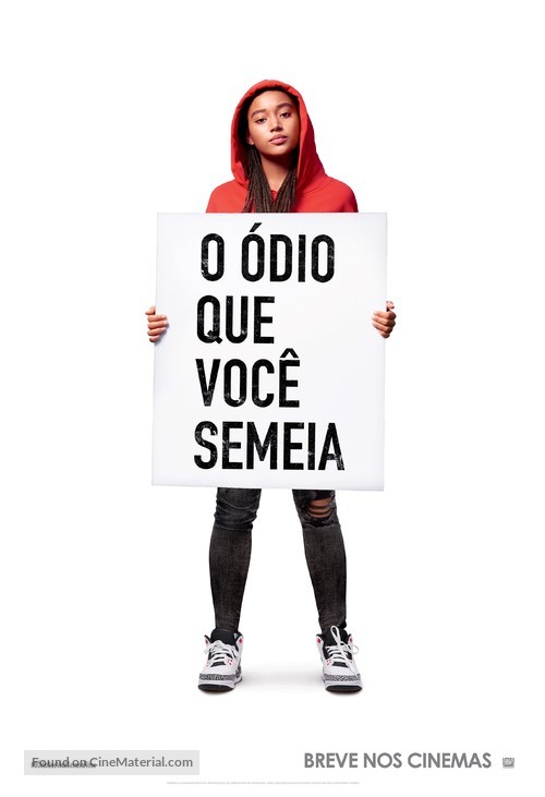 The Hate U Give - Brazilian Movie Poster