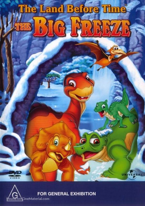 The Land Before Time VIII: The Big Freeze - Australian DVD movie cover