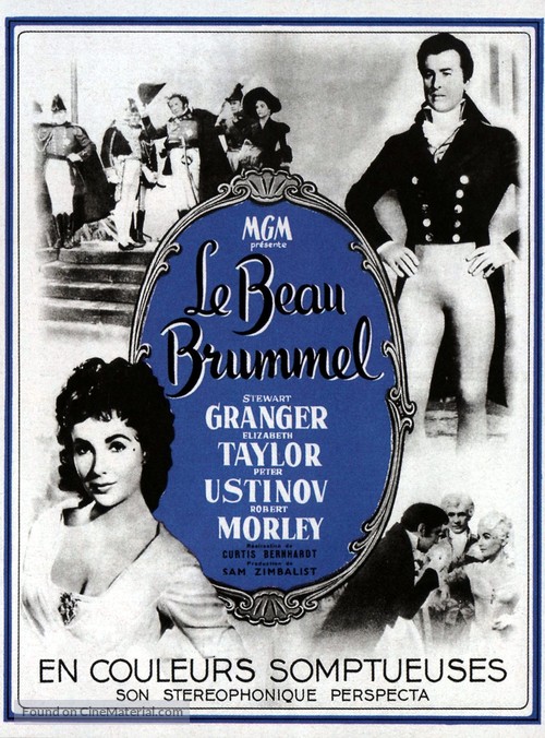 Beau Brummell - French Movie Poster