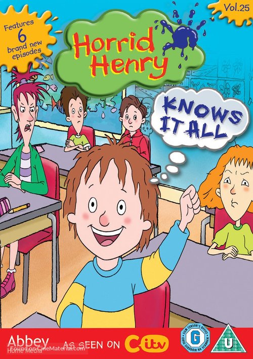 &quot;Horrid Henry&quot; - British DVD movie cover