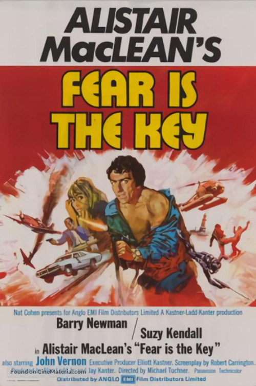 Fear Is the Key - British Movie Poster