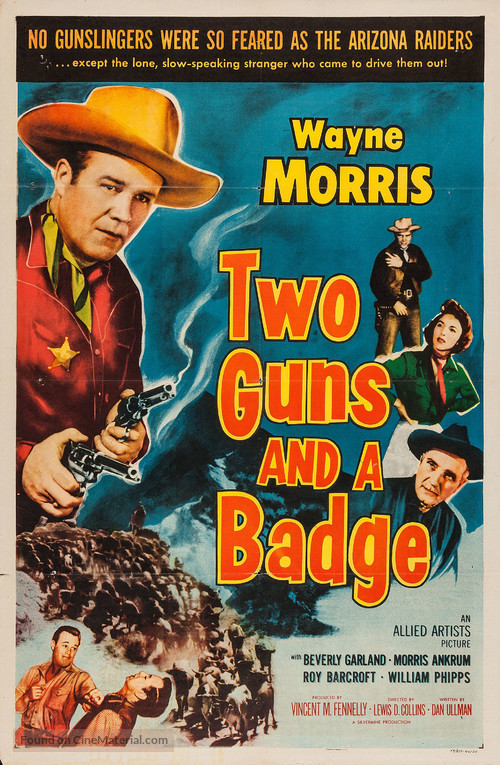 Two Guns and a Badge - Movie Poster