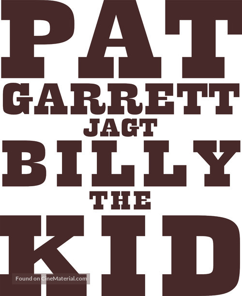 Pat Garrett &amp; Billy the Kid - German Logo