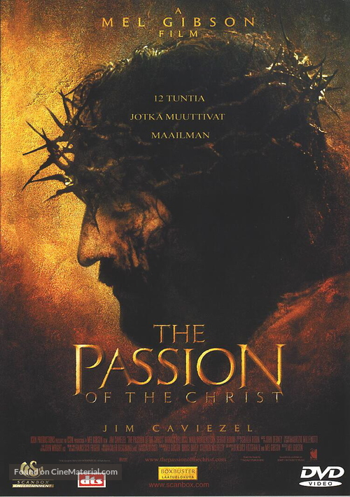 The Passion of the Christ - Finnish DVD movie cover