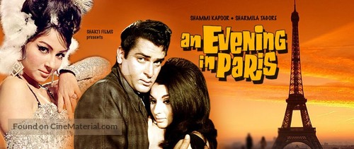 An Evening in Paris - Indian Movie Poster