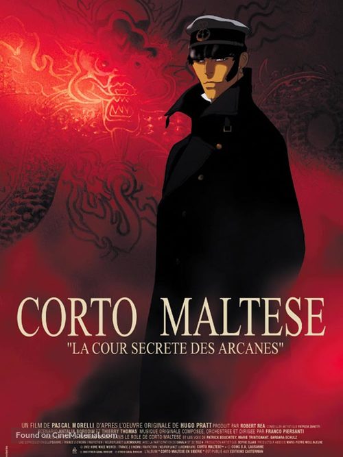 Corto Maltese: La cour secr&egrave;te des Arcanes - French poster