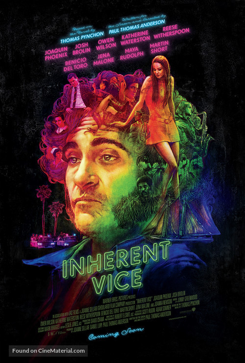 Inherent Vice - British Movie Poster
