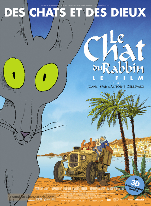 Le chat du rabbin - French Movie Poster