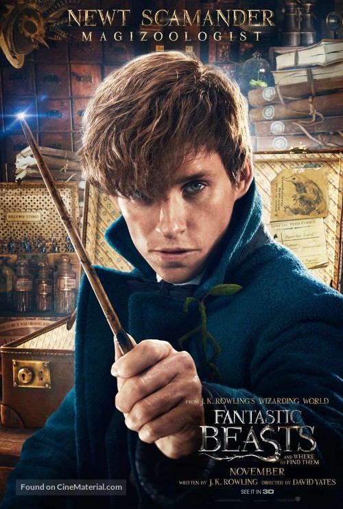 Fantastic Beasts and Where to Find Them - Character movie poster