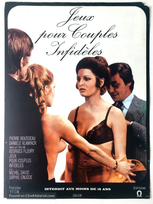 Jeux pour couples infid&egrave;les - French Movie Poster