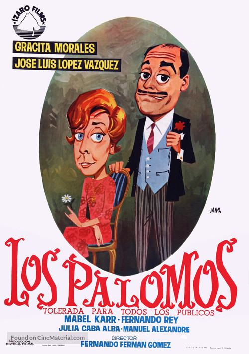 Los palomos - Spanish Movie Poster