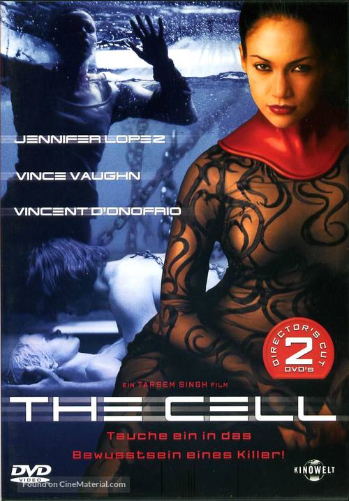 The Cell - German Movie Cover