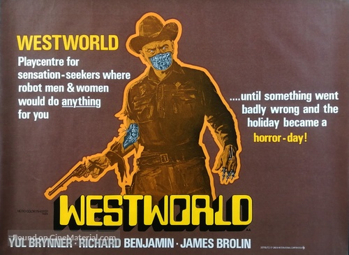 Westworld - British Movie Poster