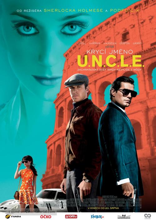The Man from U.N.C.L.E. - Czech Movie Poster